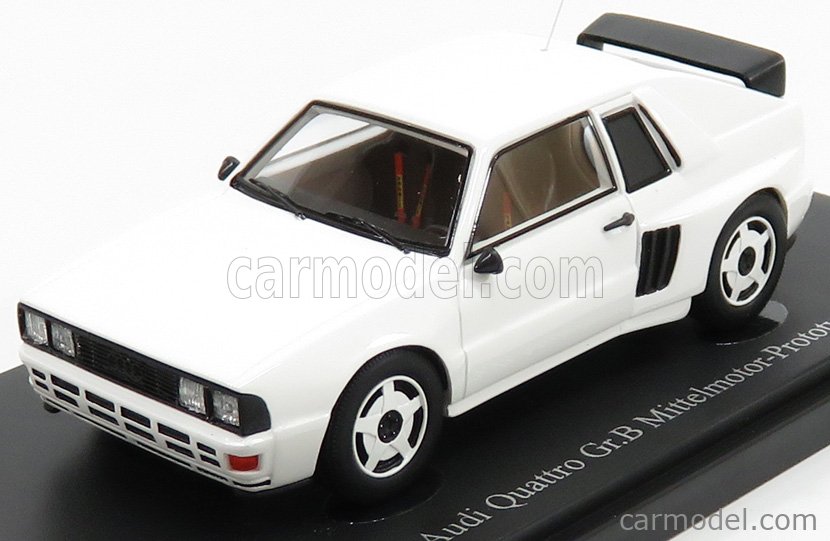 【お得人気】autocult 1/43 アウディ クワトロ 1985 ホワイト Audi Quattro Gr.B Mittelmotor Prototyp 1985 乗用車