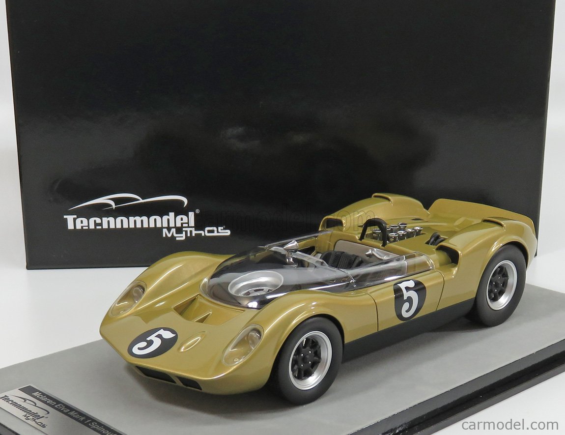 TECNOMODEL TM18-86D Scale 1/18 | McLAREN ELVA MARK 1 N 5 SPINOUT MOVIE ...