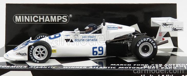 MARCH FORD 76b Cosworth-ATLANTIC Motorsport Park 1976-Villeneuve-Minichamp 