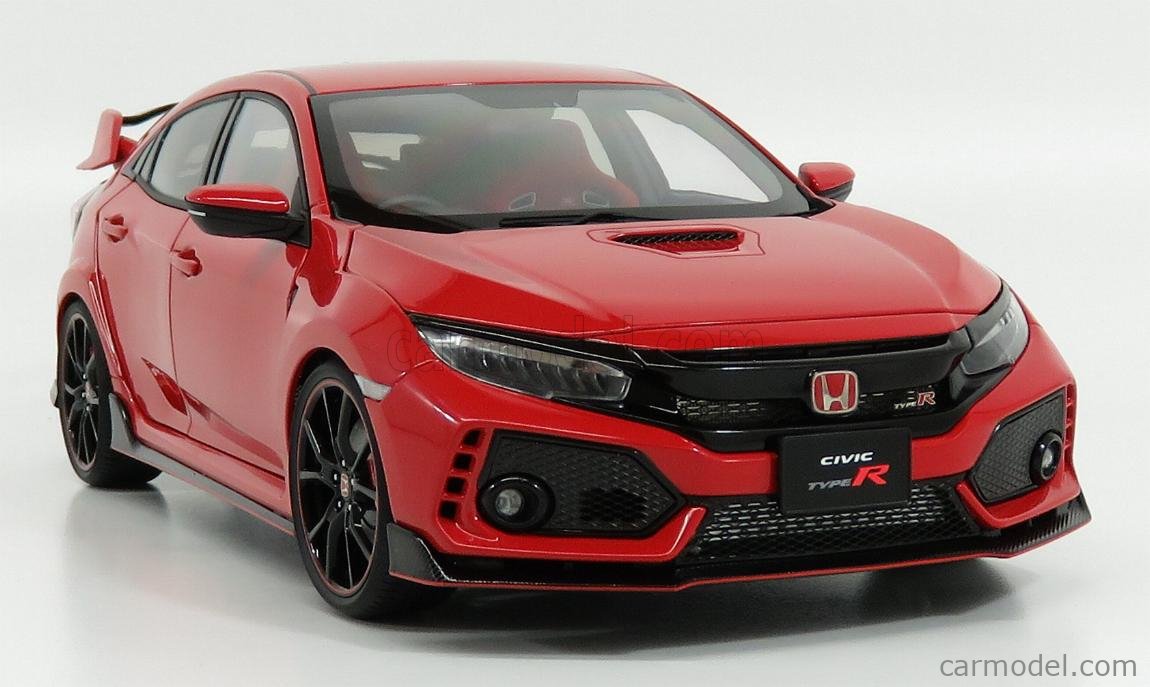 AUTOART 73268 Scale 1/18 | HONDA CIVIC TYPE-R (FK8) 2017 RED