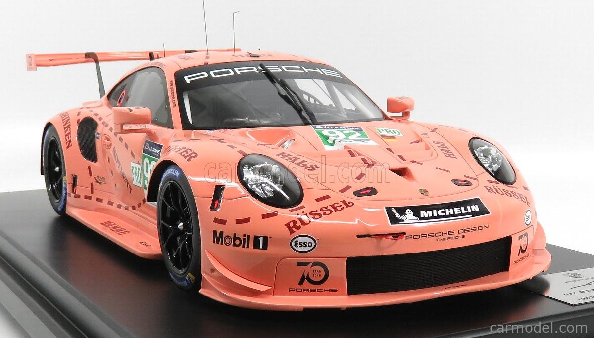 【MINICHAMPS】Porsche 911 RSR #92 24H 2018 1/18 IXO Porsche 911 (991) RSR #92 24h LeMans 2019 Porsche
