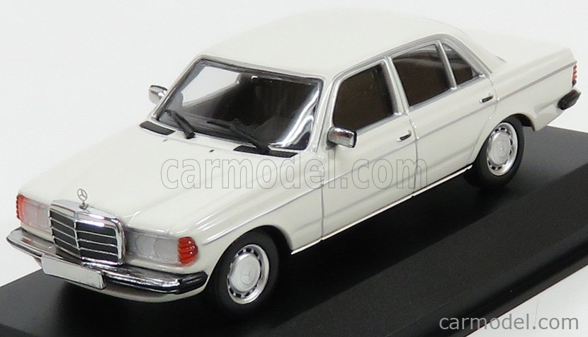 Mercedes W123 230E 1982 weiss Modellauto 940032201 Maxichamps 1:43 