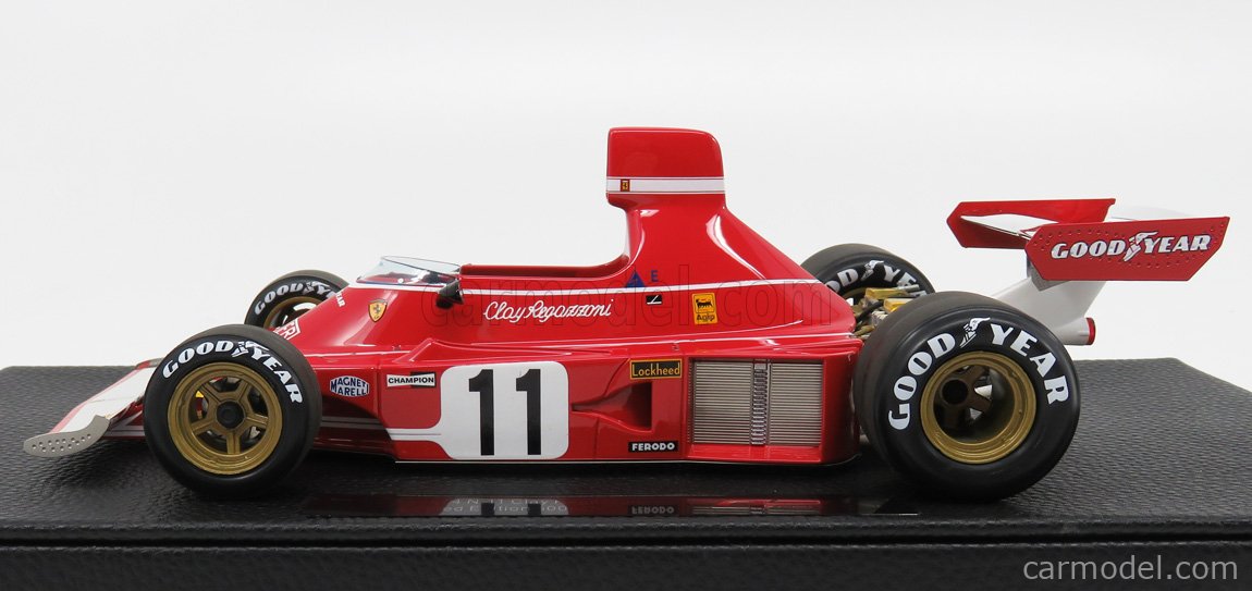 Details about   Ferrari F1 312 B3 #11 Season 1975 Clay Regazzoni Red GP REPLICAS 1:18 GP025E Mod 