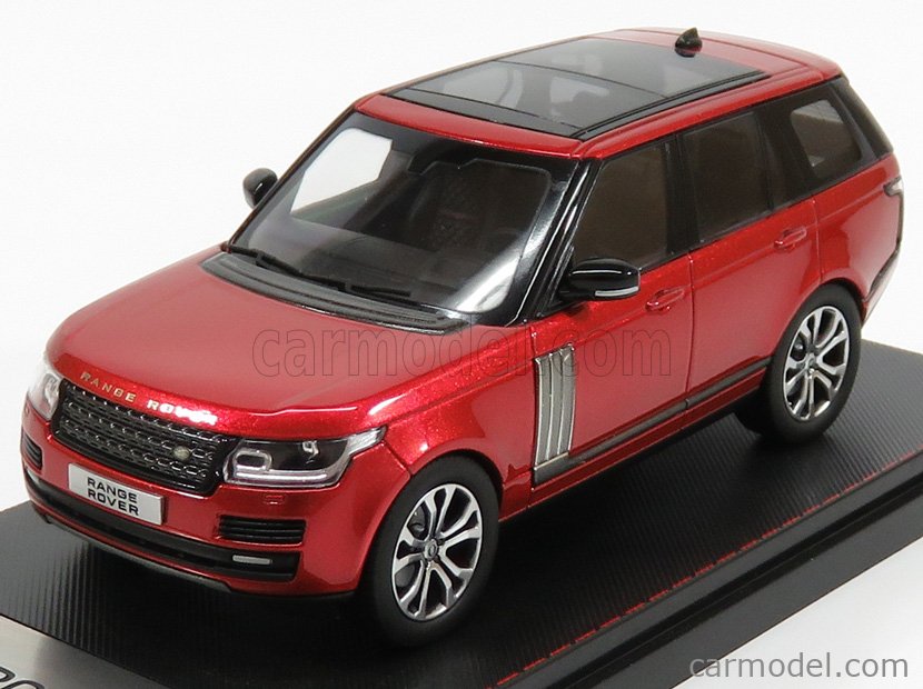 LCD-MODEL LCD43001RE Scala 1/43  LAND ROVER RANGE ROVER SV AUTOBIOGRAPHY DYNAMIC 2017 RED MET