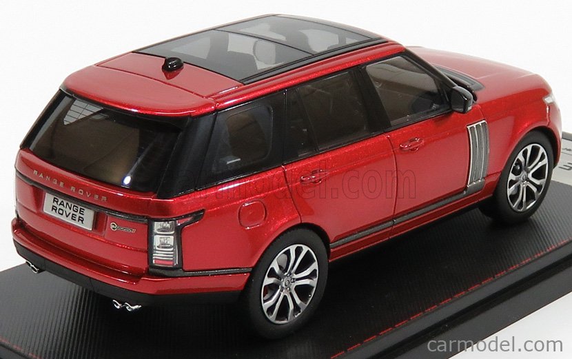 LCD-MODEL LCD43001RE Echelle 1/43  LAND ROVER RANGE ROVER SV AUTOBIOGRAPHY DYNAMIC 2017 RED MET