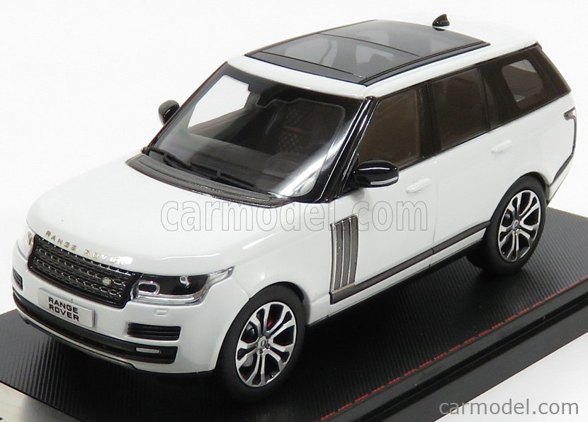 LCD-MODEL LCD43001WH Echelle 1/43  LAND ROVER RANGE ROVER SV AUTOBIOGRAPHY DYNAMIC 2017 WHITE