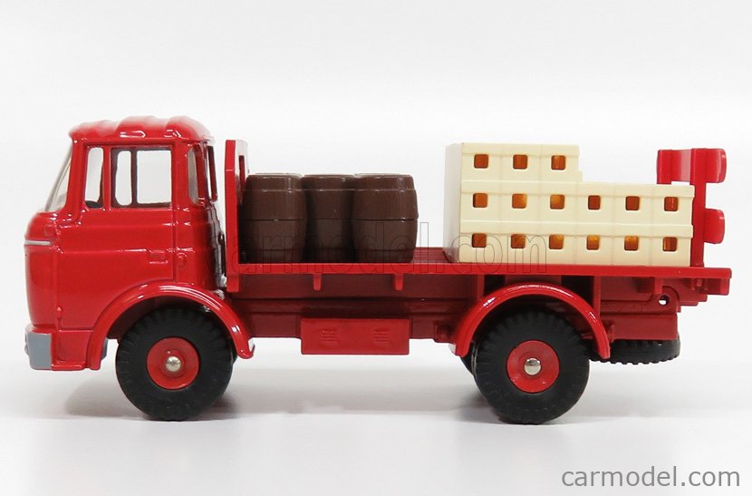 Dinky Toys 588 – Berliet GAK Brasseur – Dépaneuse Rouge Et Jaune – Échelle 1:43 – Boîte D'origine