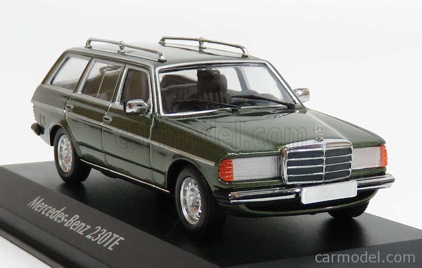 Miniature Minichamps 1/43 – Mercedes Benz W123 230TE – 1982 – Argent – Réf 940032212