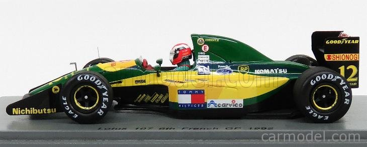 SPARK-MODEL S5356 Scale 1/43 | LOTUS F1 107 N 12 FRANCE GP