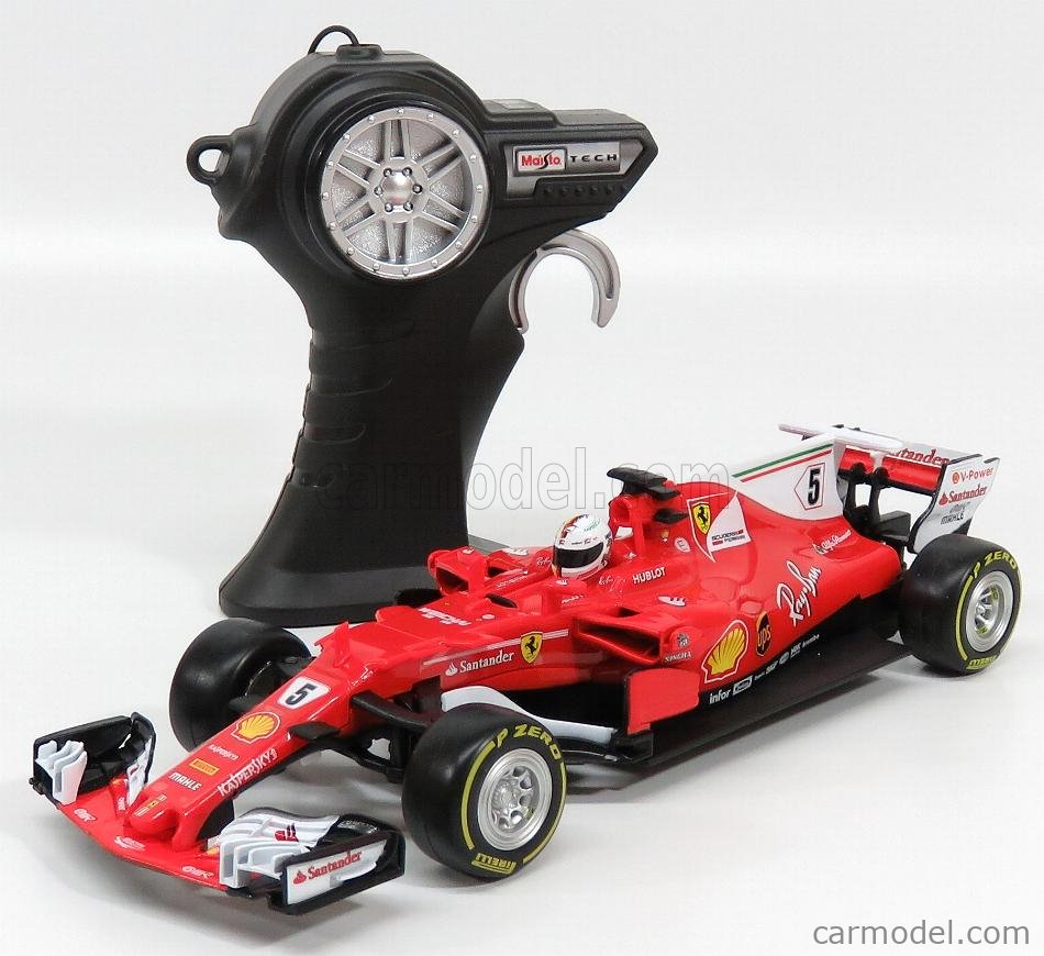 Voiture Formule 1 1/24 Compatible avec Ferrari SF70H Sebastian Vettel 2017  - OR009 : : Jeux et Jouets