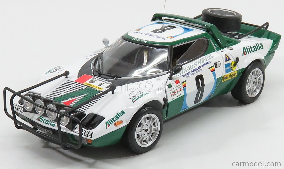 LANCIA - STRATOS HF ALITALIA N 8 3rd RALLY SAFARI 1975 B.WALDEGAARD -  H.THORSZELIUS