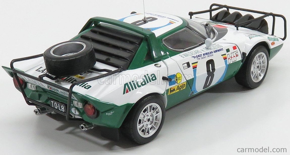 LANCIA - STRATOS HF ALITALIA N 8 3rd RALLY SAFARI 1975 B.WALDEGAARD -  H.THORSZELIUS