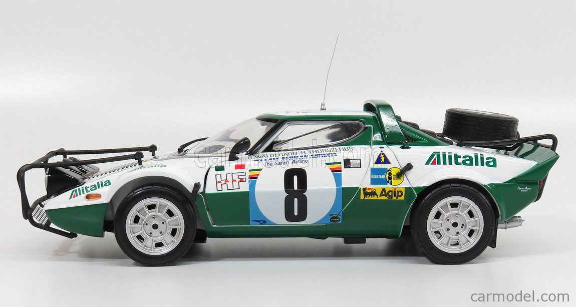 LANCIA - STRATOS HF ALITALIA N 8 3rd RALLY SAFARI 1975 B.WALDEGAARD -  H.THORSZELIUS