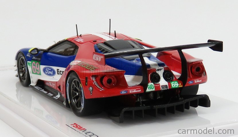 Miniature Ford GT 1/43 Spark No.69 Chip Ganassi Team USA 24h Le Mans 2019 R Briscoe R Westbrook S Dixon