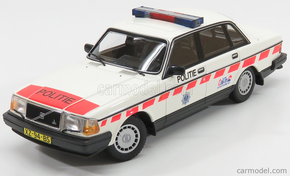VOLVO 240GL 240 GL Politie Netherlands Police Polizei 1986 1:18 Minichamps NEU 