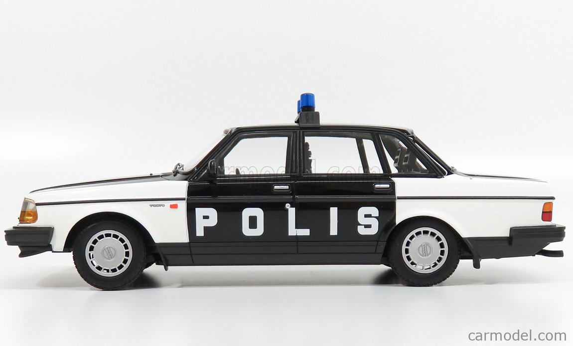 メーカー公式ショップ ミニチャンプス pma Volvo 240 Police Sweden