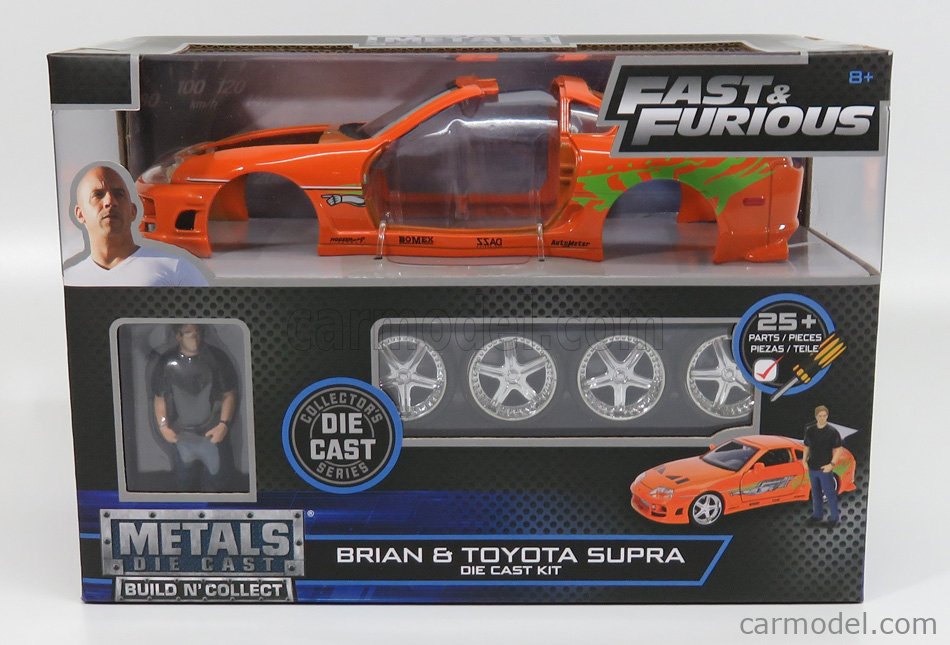 Jada Toys- Miniature Voiture Toyota Supra Brian Fast and Furious