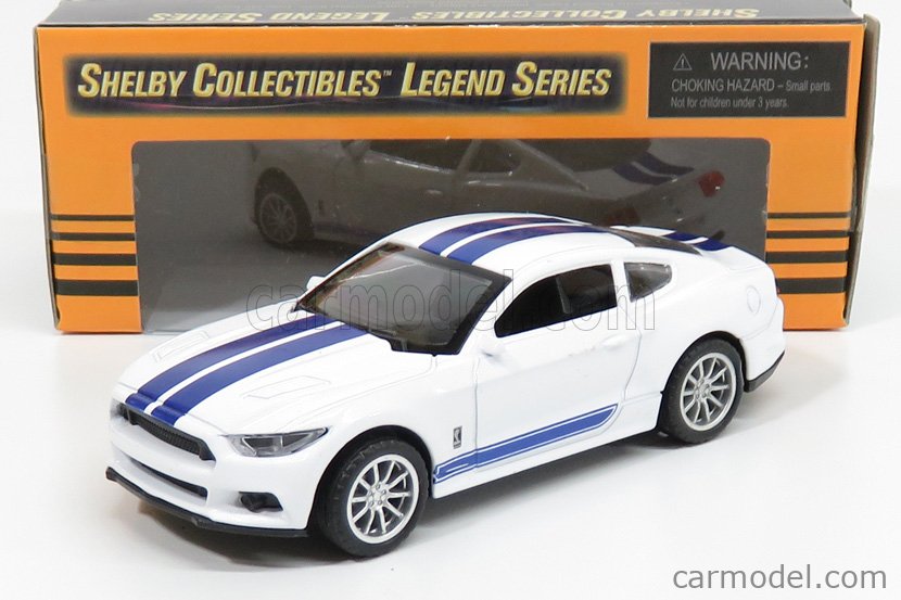 Mustang Shelby GT350R 2016 bianca e blu (auto americana