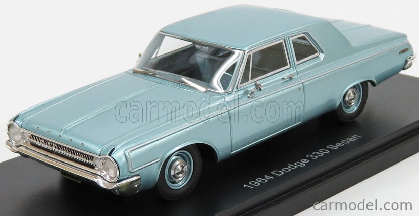 Dodge 330 Sedan bleu clair métallisé 1964 1/43 NEO | Rakuten