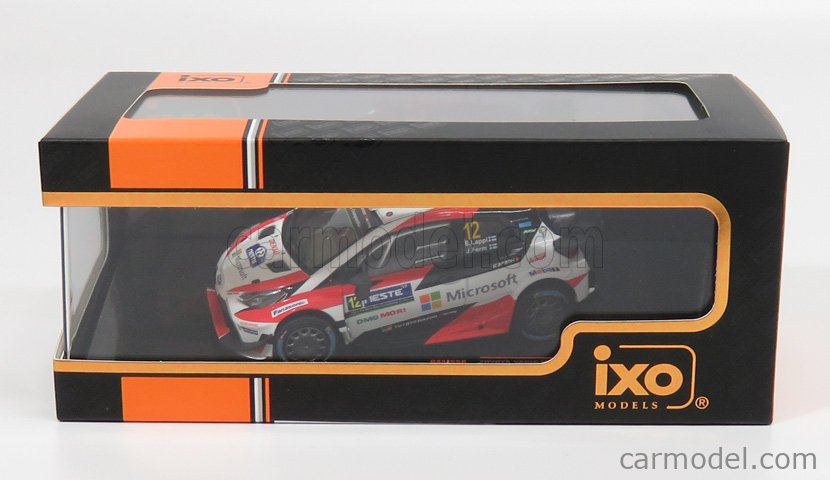 IXO-MODELS RAM656 Scale 1/43 | TOYOTA YARIS WRC N 12 WINNER RALLY ...