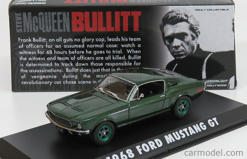 Greenlight 1/43 BULLITT 1968 FORD Mustang GT ブリット 劇中車