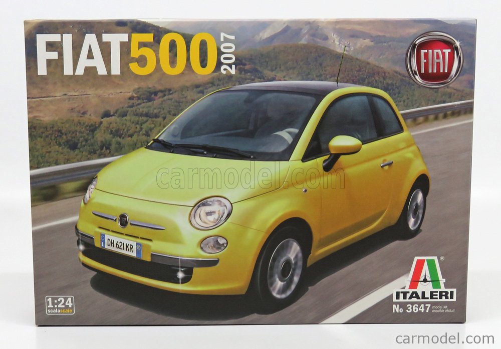 2007 Fiat 500  1:24 Italeri 3647 