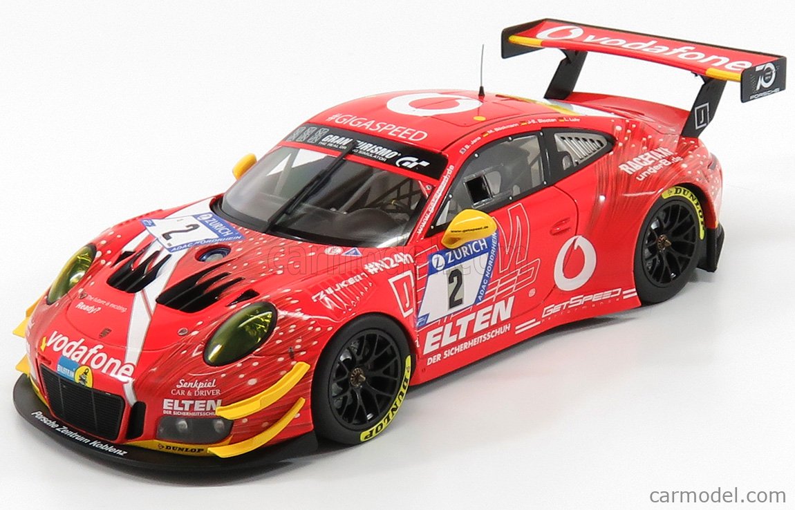 MINICHAMPS 155186902 Scale 1/18 | PORSCHE 911 991 GT3 R TEAM