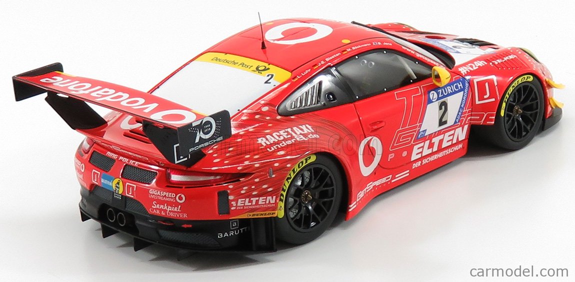 MINICHAMPS 155186902 Scale 1/18 | PORSCHE 911 991 GT3 R TEAM