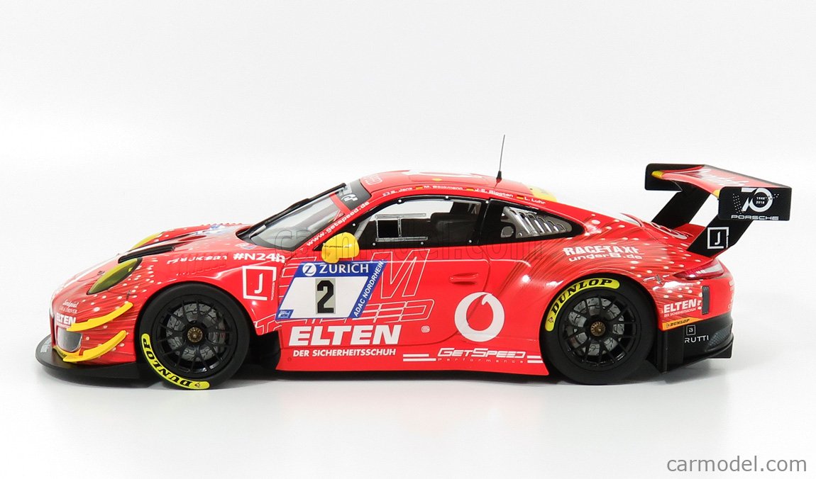 MINICHAMPS 155186902 Scale 1/18 | PORSCHE 911 991 GT3 R TEAM