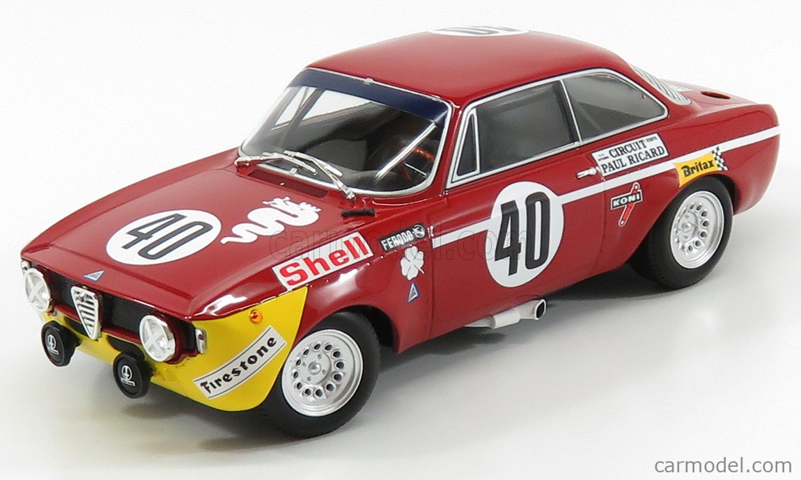 MINICHAMPS 155711240 Scale 1/18 | ALFA ROMEO 1300 GTA JUNIOR N 40