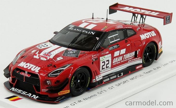 NISSAN - GT-R LM NISMO GT3 TEAM GT SPORT MOTUL N 22 24h SPA 2018  S.WALKINSHAW - J.WITT -R.SANCHEZ - S.MOORE