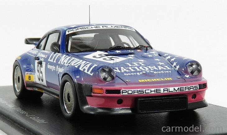 Porsche 930 N°91 Le Mans 1983 – Spark S9856 – Pilotes Yvon / Lemerle – 1/43 Résine