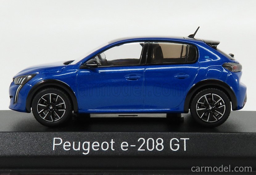 Peugeot E-208 GT 2019 Blue 1/43-472831 NOREV 