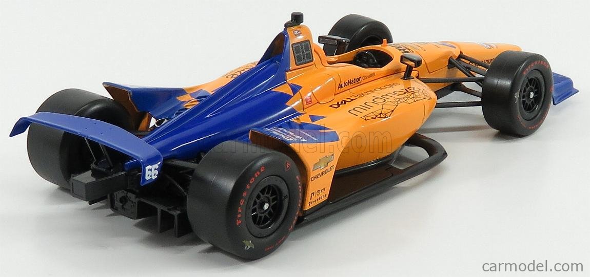 Modèle Réduit Indycar Fernando Alonso McLaren #66 2019 - Échelle 1/64, Neuf Sous Blister