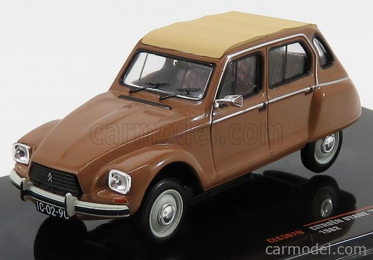 EDICOLA ABADD144 Scale 1/43 | CITROEN DYANE 6 1975 - CON VETRINA - WITH SHOWCASE IVORY - Foto 4