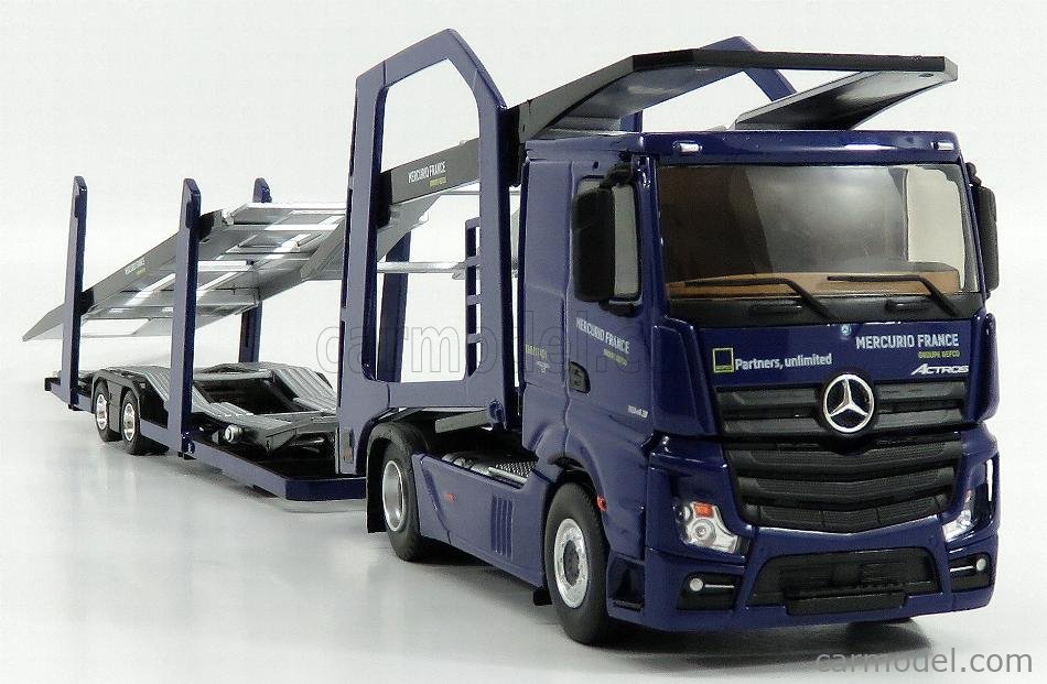 MERCEDES BENZ - ACTROS 2 1843 TRUCK CAR TRANSPORTER MERCURIO FRANCE GROUPE  GEFCO 2016