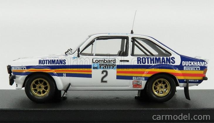 TROFEU TRRUK15 Scale 1/43 | FORD ENGLAND ESCORT MKII ROTHMANS N 2 RALLY ...