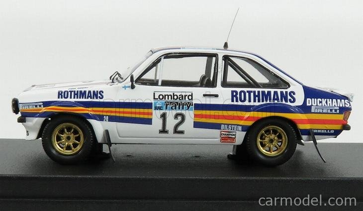 TROFEU TRRUK16 Scale 1/43 | FORD ENGLAND ESCORT RS 1800 MKII TEAM ...