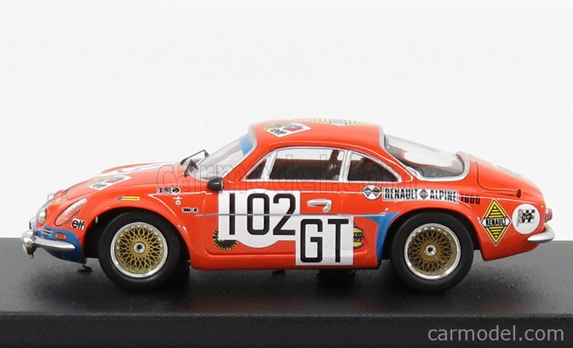 Trofeu RRbe23 - Alpine Renault A 110 No.69 Tour de Belgique 1971 Delbar