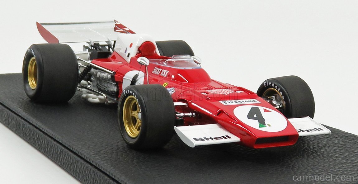 Details about   Ferrari F1 312B2 #4 Season 1972 Jacky Ickx GP REPLICAS 1:18 GP031A Model