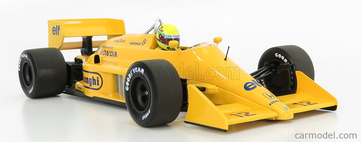 【安い超歓迎】Minichamps 1/18 Lotus 99T HONDA Ayrton Senna CAMEL仕様（＾Ｏ＾）/ レーシングカー
