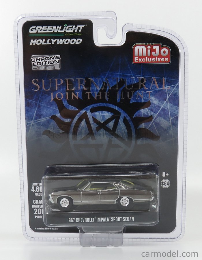 greenlight supernatural impala 1 64