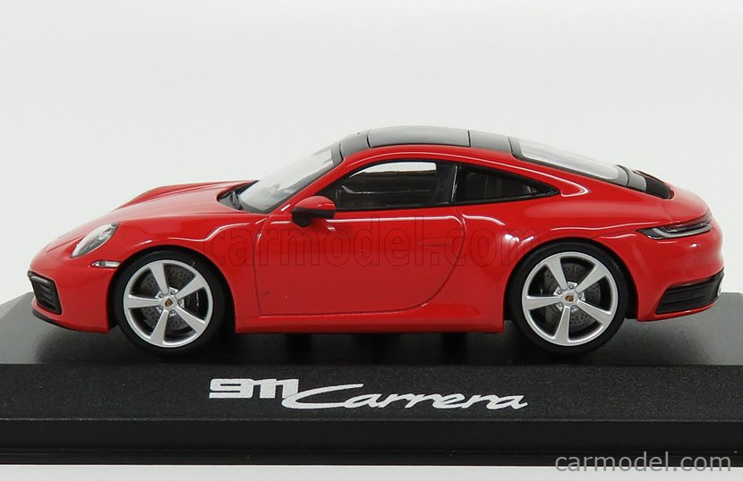 Porsche 911 type 992 Carrera Coupé 2019 rouge indien 1/43 Minichamps WAP0201740K Porsche 911 type 992 Carrera Coupé 2019 rouge indien 1/43 Minichamps WAP0201740K