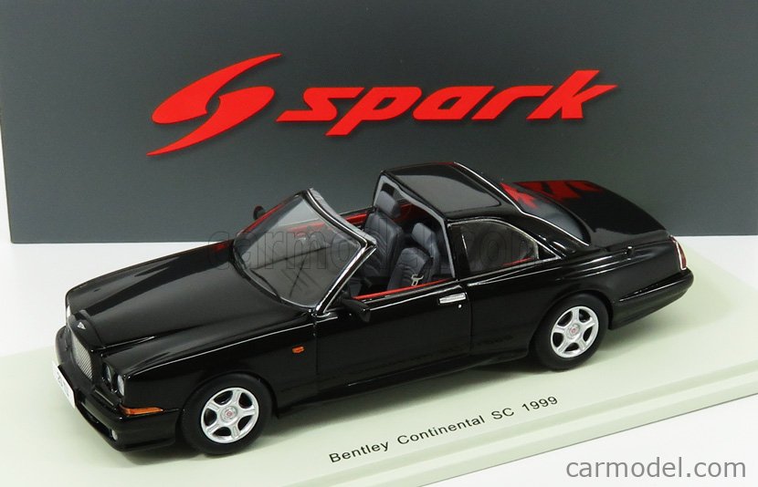 Modèle Réduit Bentley Continental 1:43 Spark Modèle Réduit 1:43 Bentley Continental SC 1999 Par Spark - Boîte Neuf, Collection Voitur Formule 1 Miniatur Spark, 1:43