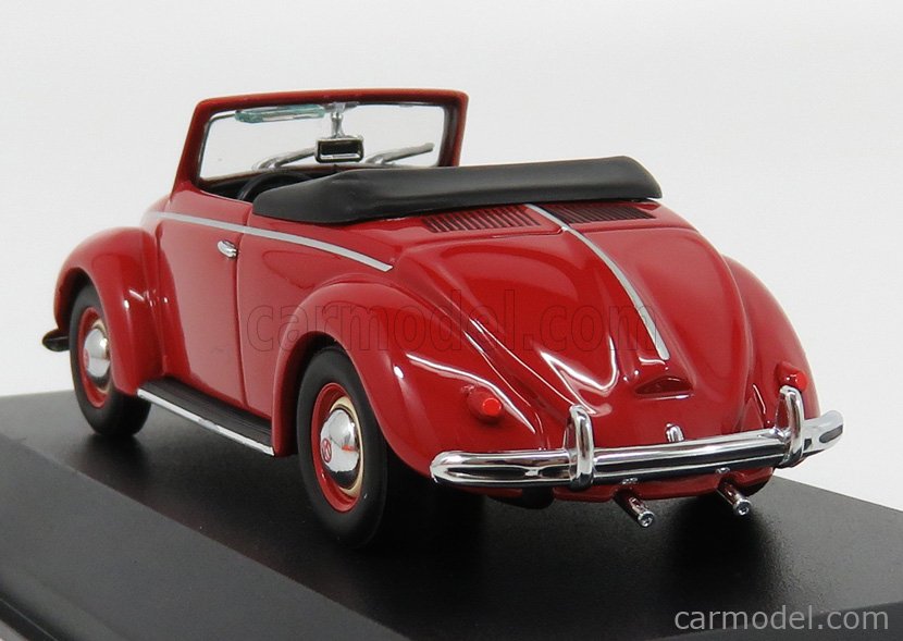 Minichamps 1/43 – Volkswagen Coccinelle Cabriolet 1200 – Verte 1951 – Occasion