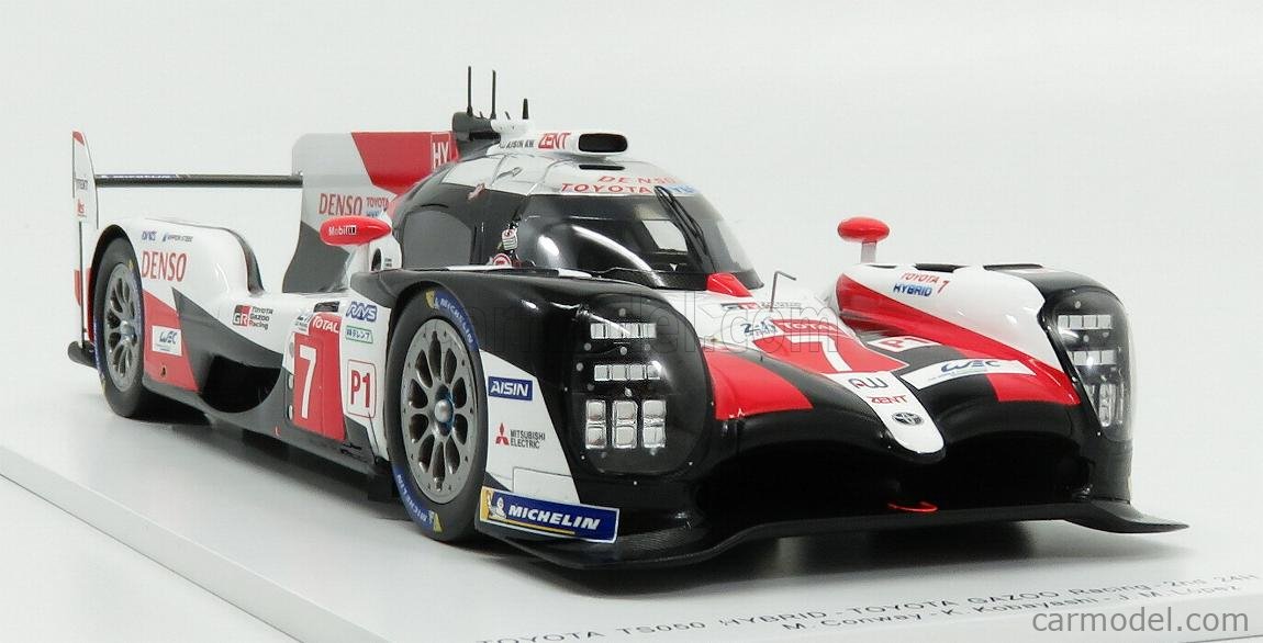 Details about   Toyota Ts050 Hybrid Gazoo Racing #7 2Nd Le Mans 2019 M.Conway SPARK 1:18 18S426 