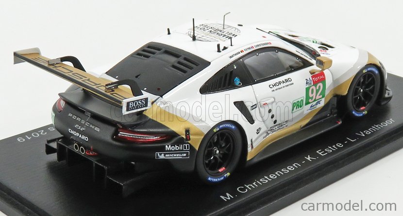 SPARK-MODEL S7937 Scale 1/43 | PORSCHE 911 991 RSR 4.0- FLAT