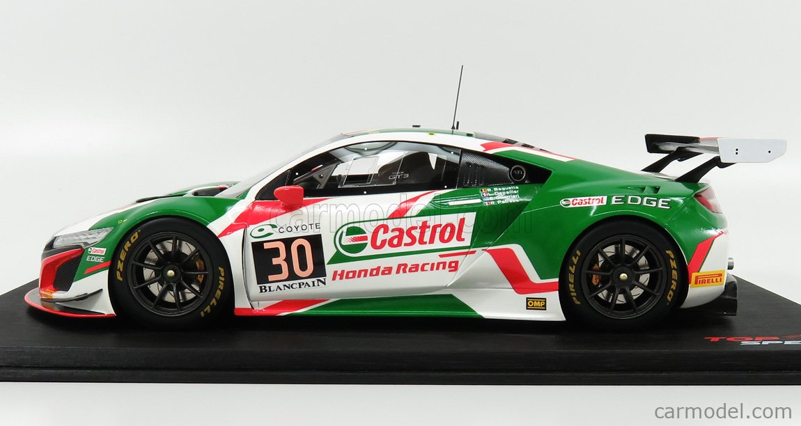 HONDA NSX GT3 NO.30 Castrol 2018 24HR De Spa (Résine) - Haut Vitesse TS0269 1/18 EUR 199,96 - FR