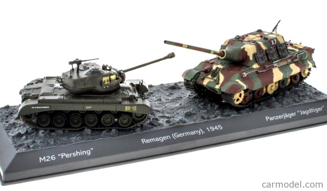 Military Tanks Set The Battle Of Remagen Germany 1945 M26 1:72 AEWOT903 
