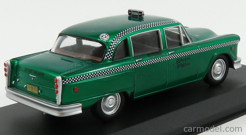 greenlight-86532-scale-1-43-checker-special-a11-taxi-1975-taxi-driver-movie-green-met